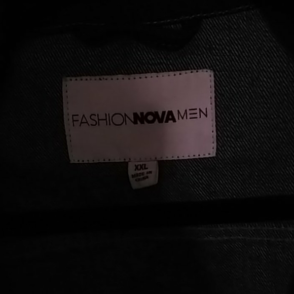 Fashion nova men jean jacket - Picture 3 of 3